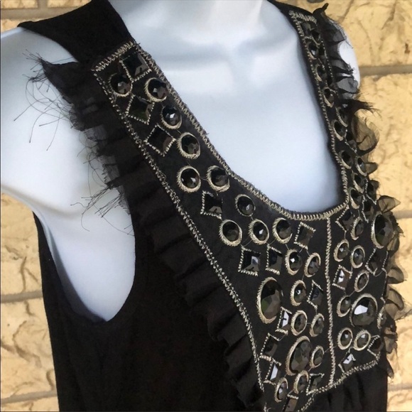 Charming Charlie Sleeveless dress Beach Bling Size Med - Picture 4 of 8